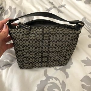 VEUC Small Black Coach Handbag